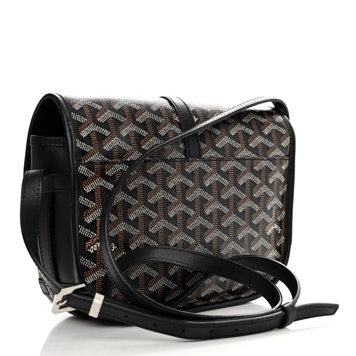 Goyardine Belvedere II PM Messenger Bag Black