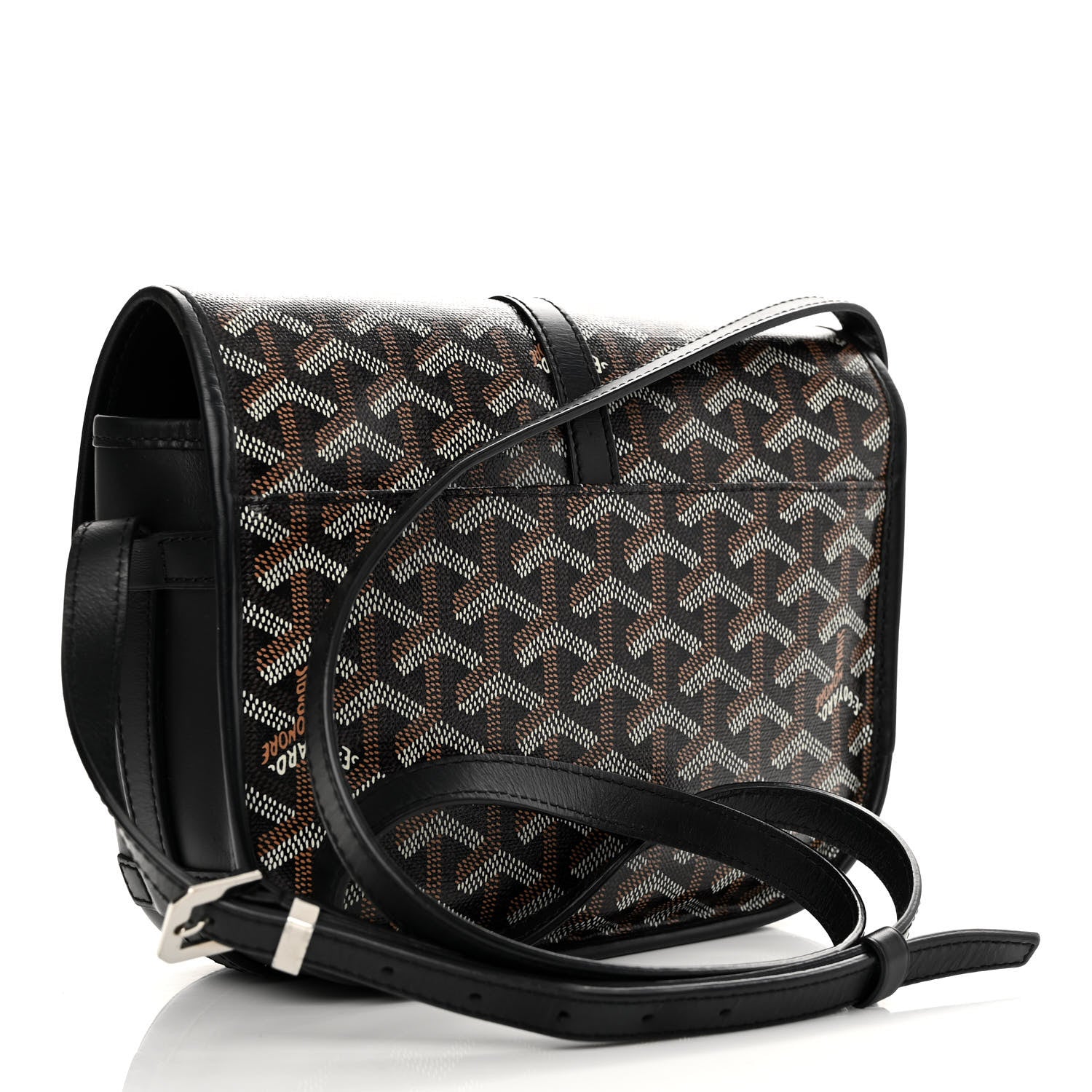 Goyard Goyardine Belvedere II PM Messenger Bag Black 3 of 11