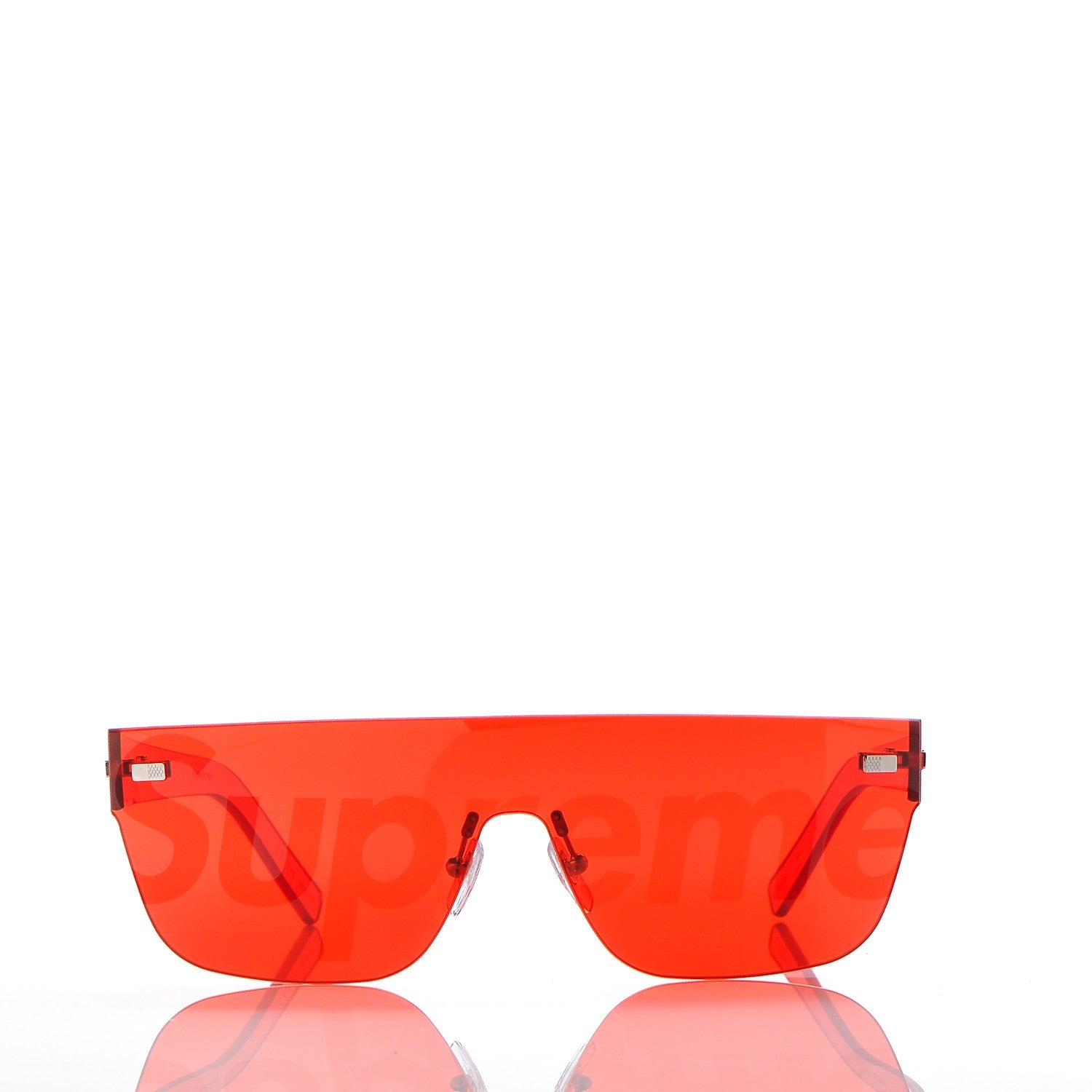 Louis Vuitton X SUPREME City Mask Sunglasses Coquelicot 2 of 7
