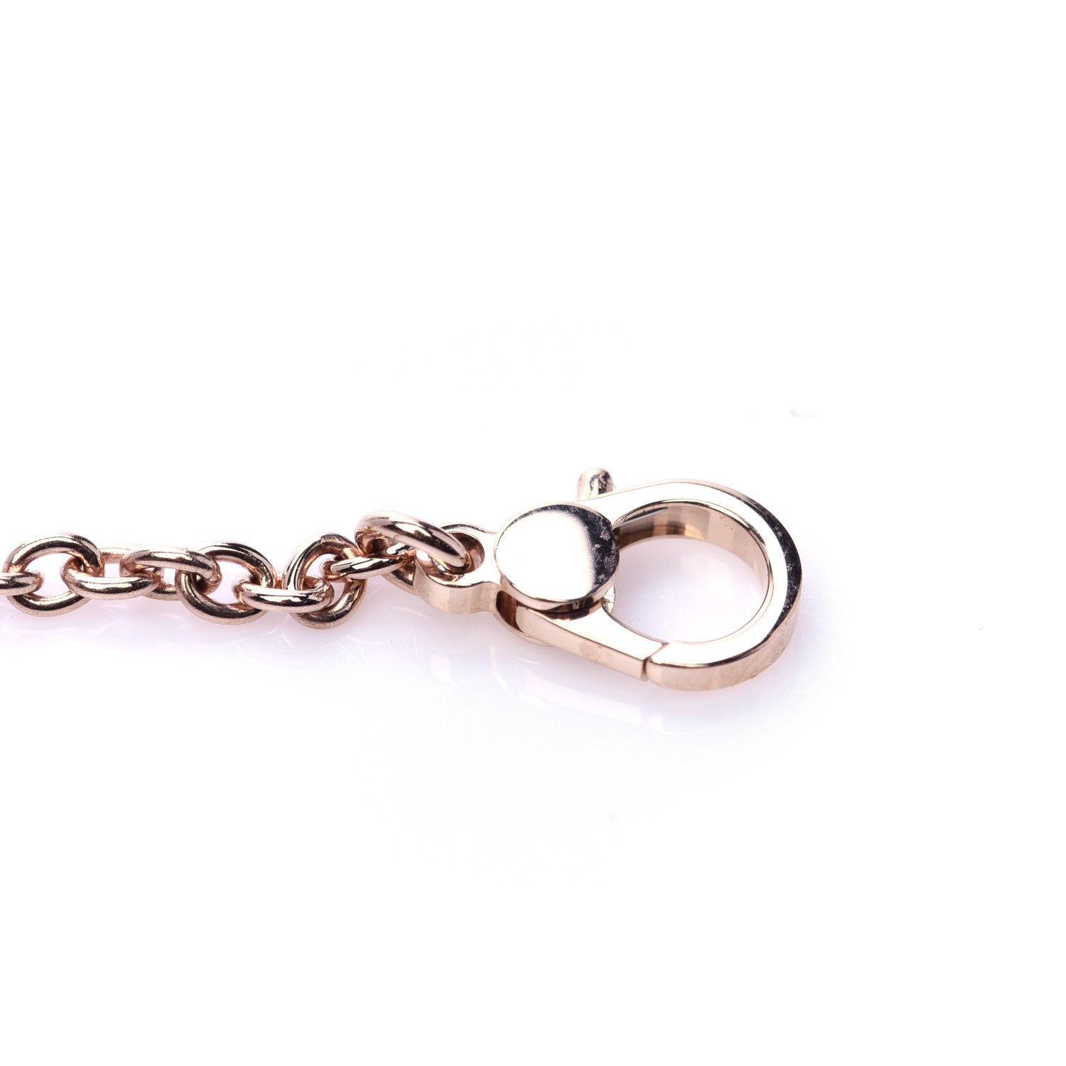 Hermes 18K Rose Gold Diamond Finesse Bracelet SH 7 of 8
