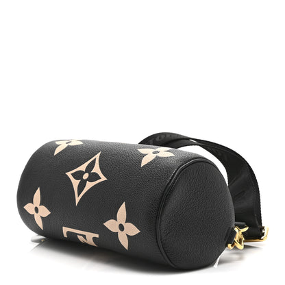 Louis Vuitton Empreinte Monogram Giant Papillon BB Black Beige 17 of 18