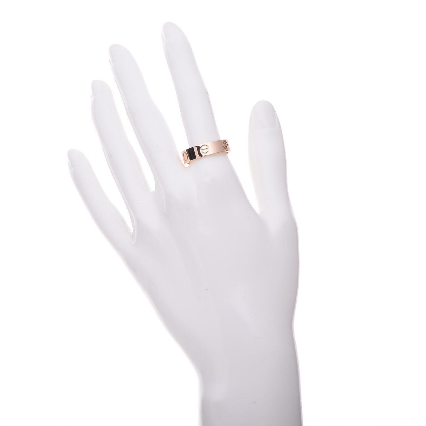 18K Pink Gold 5.5mm LOVE Ring 58 8.25