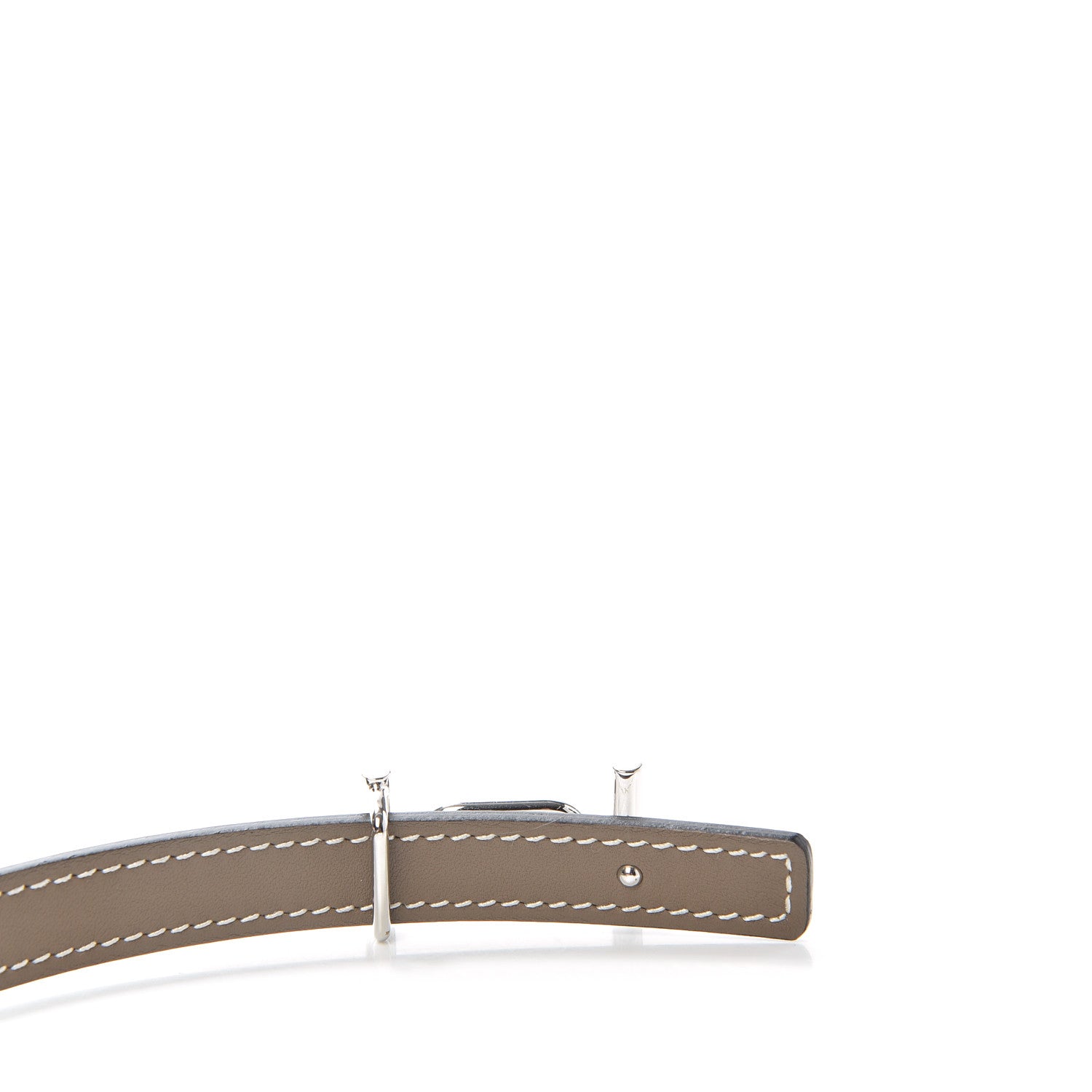 Hermes Swift Epsom 13mm Ancre Belt 75 Etoupe White 4 of 6