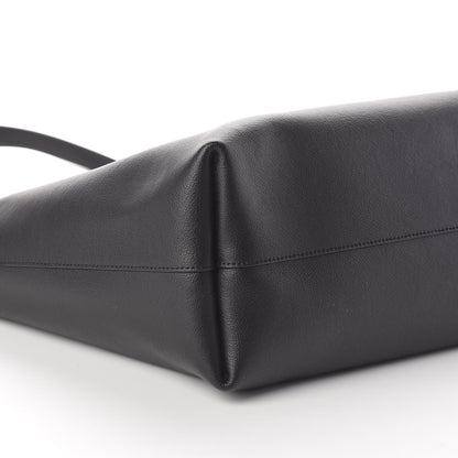 Saint Laurent Calfskin Large Shopping Tote Black 8 of 9