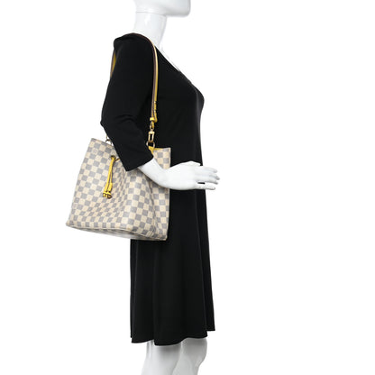 Louis Vuitton Damier Azur Neonoe MM Pineapple 2 of 10