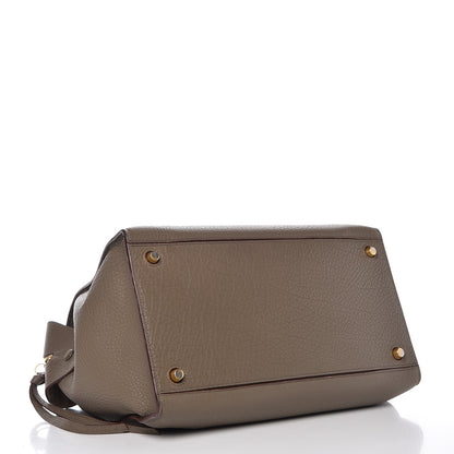 Celine Bullhide Calfskin Small Ring Bag Souris 4 of 15