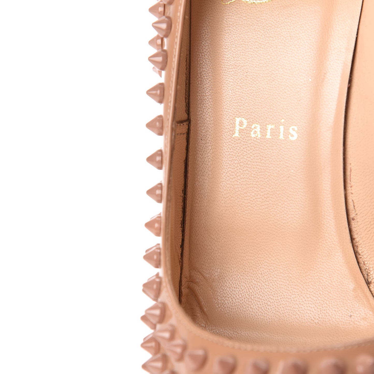 Patent Alti Spikes 140 Pumps 38 Nude