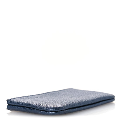 Louis Vuitton Metallic Empreinte Monogram Giant Key Pouch Navy Nacre 5 of 8