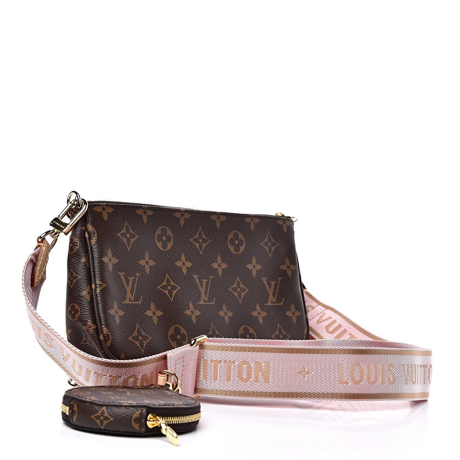Louis Vuitton Monogram Multi Pochette Accessories Rose Clair 3 of 11