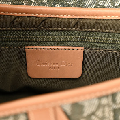 Christian Dior Monogram Saddle Bag Green 6 of 12