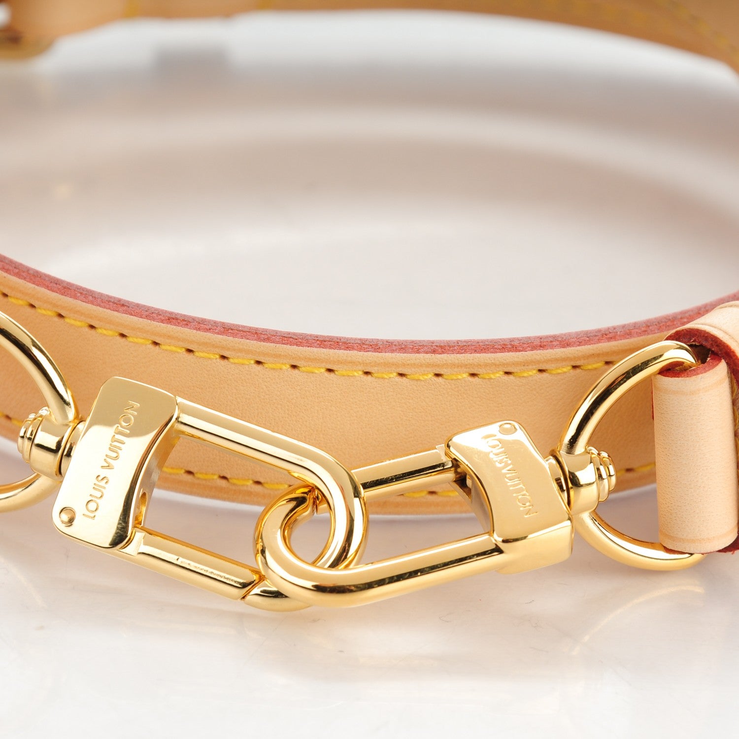 Louis Vuitton Vachetta 16mm Adjustable Shoulder Strap 3 of 4
