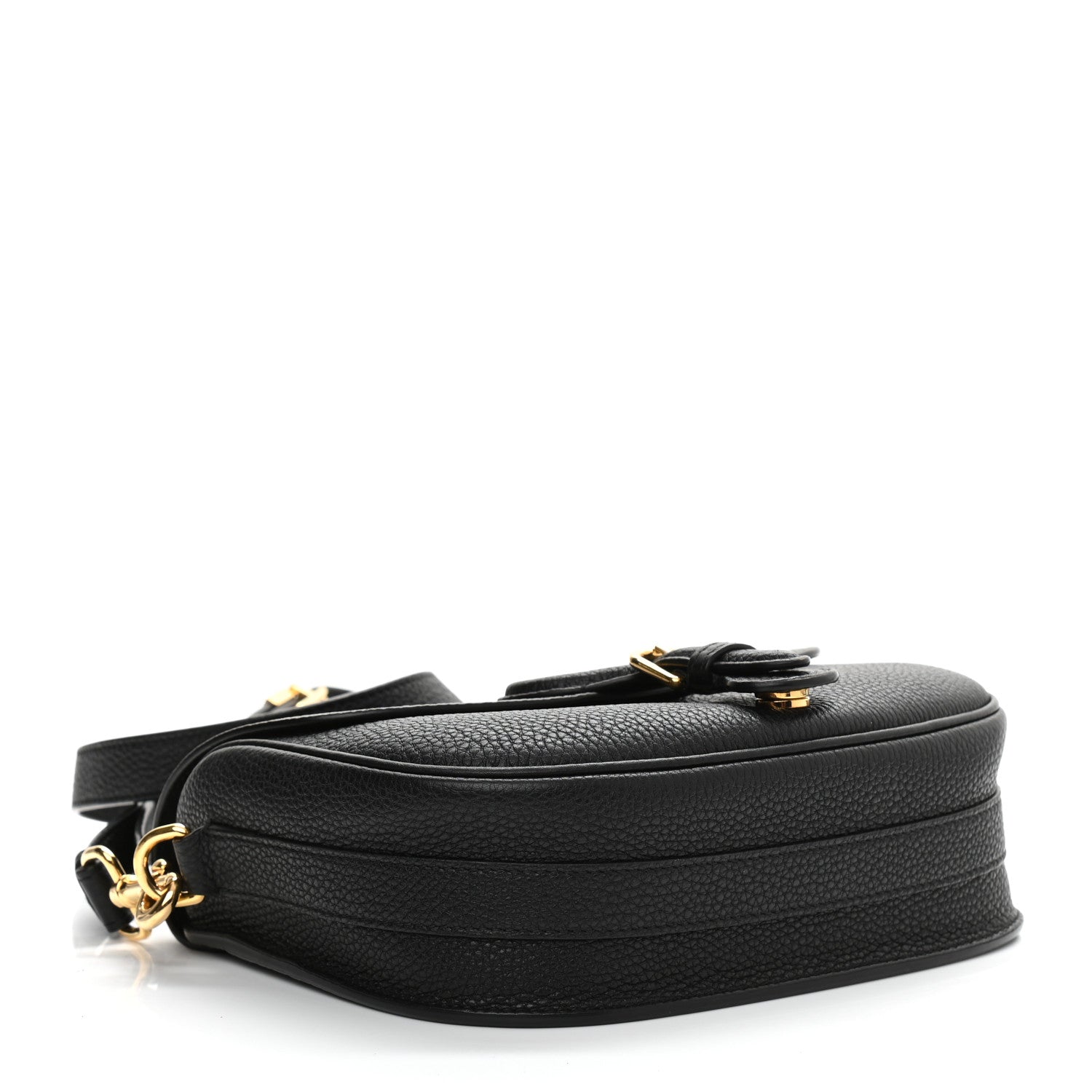 Christian Dior Grained Calfskin Medium Bobby Flap Black 4 of 9