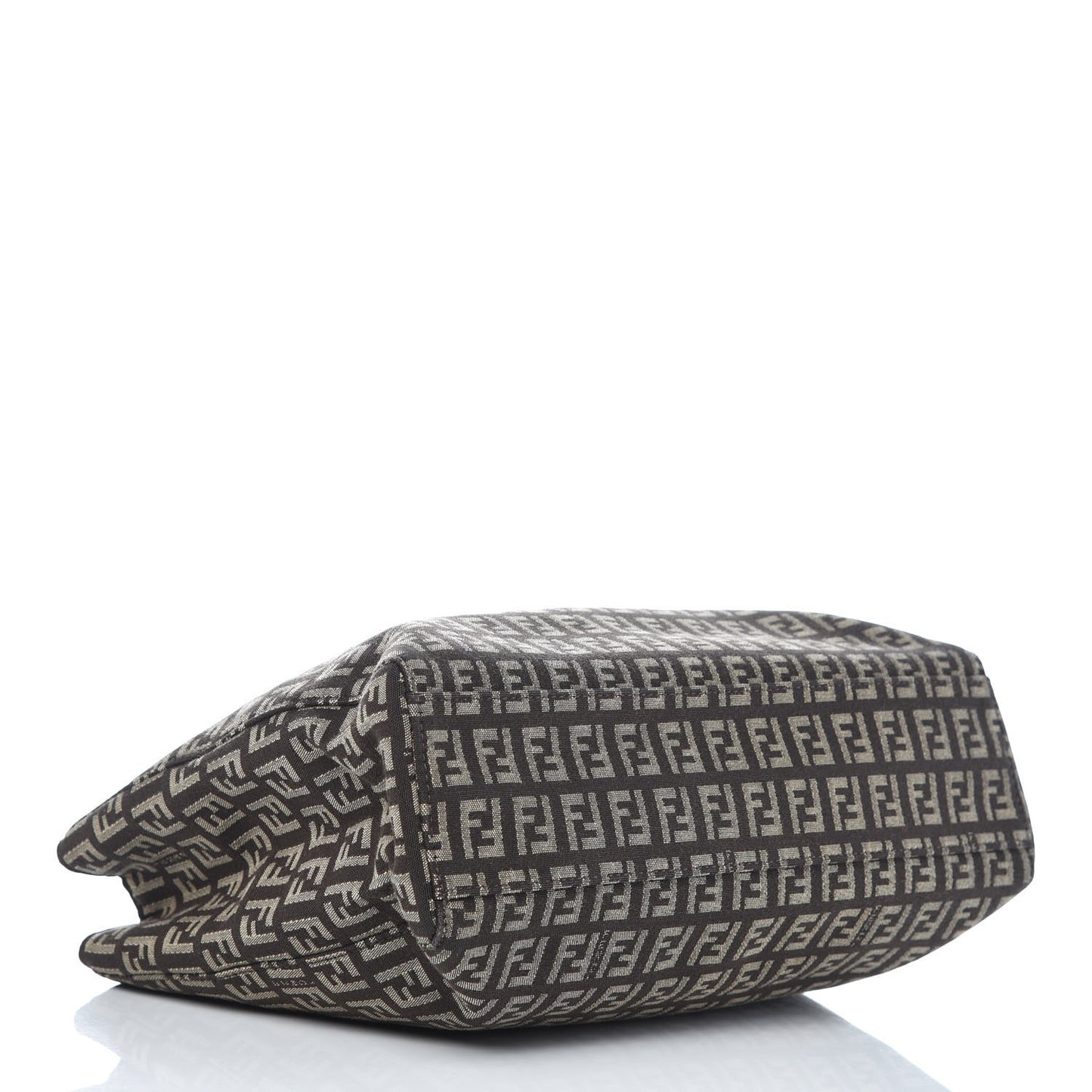 Zucchino Vitello Shoulder Tote Testa di Moro Beige