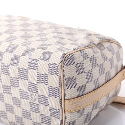 Louis Vuitton Damier Azur Speedy Bandouliere 25 8 of 11