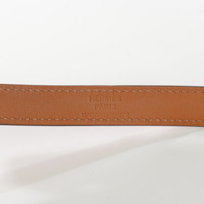 Hermes Epsom Kelly Double Tour Bracelet S Rouge Casaque 5 of 7