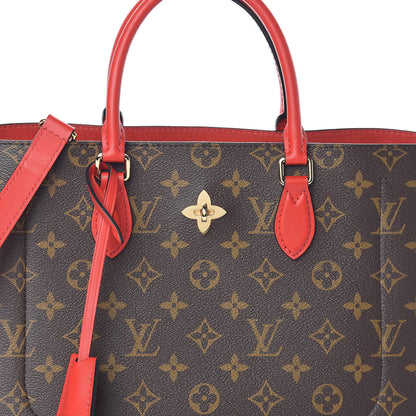 Louis Vuitton Monogram Flower Tote Coquelicot 7 of 9