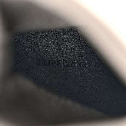 Balenciaga Textured Recycled Knit Logo Extreme Pointed Toe Knife 2.0 Booties 37.5 Taupe 7 of 7