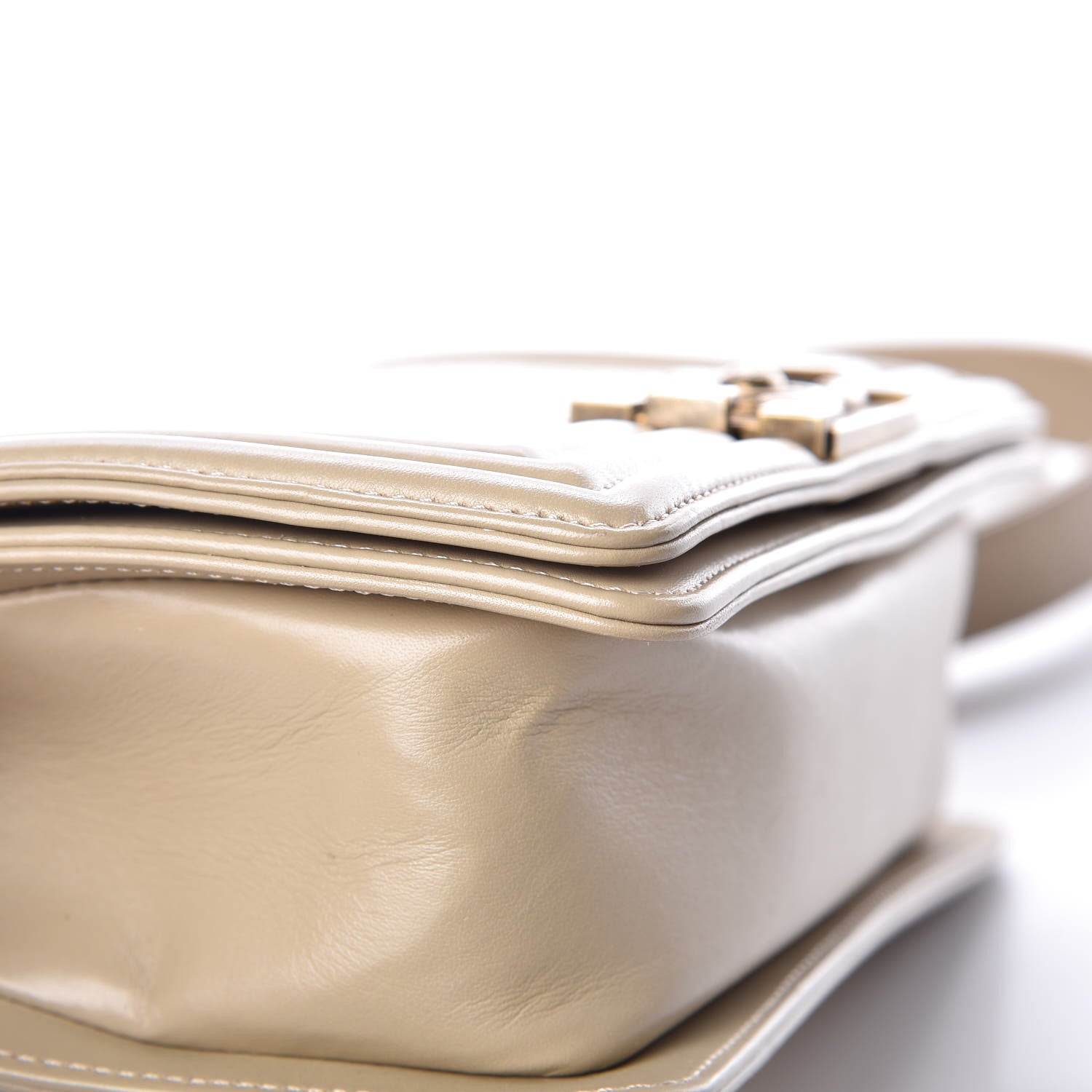 Chanel Galuchat Stingray Small Boy Flap Beige 12 of 16