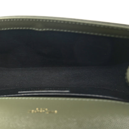 Saint Laurent Grain De Poudre Small Monogram Kate Satchel Light Sage 5 of 8