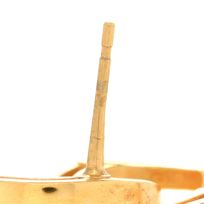 Chanel Metal Obazine CC Earrings Gold 5 of 6