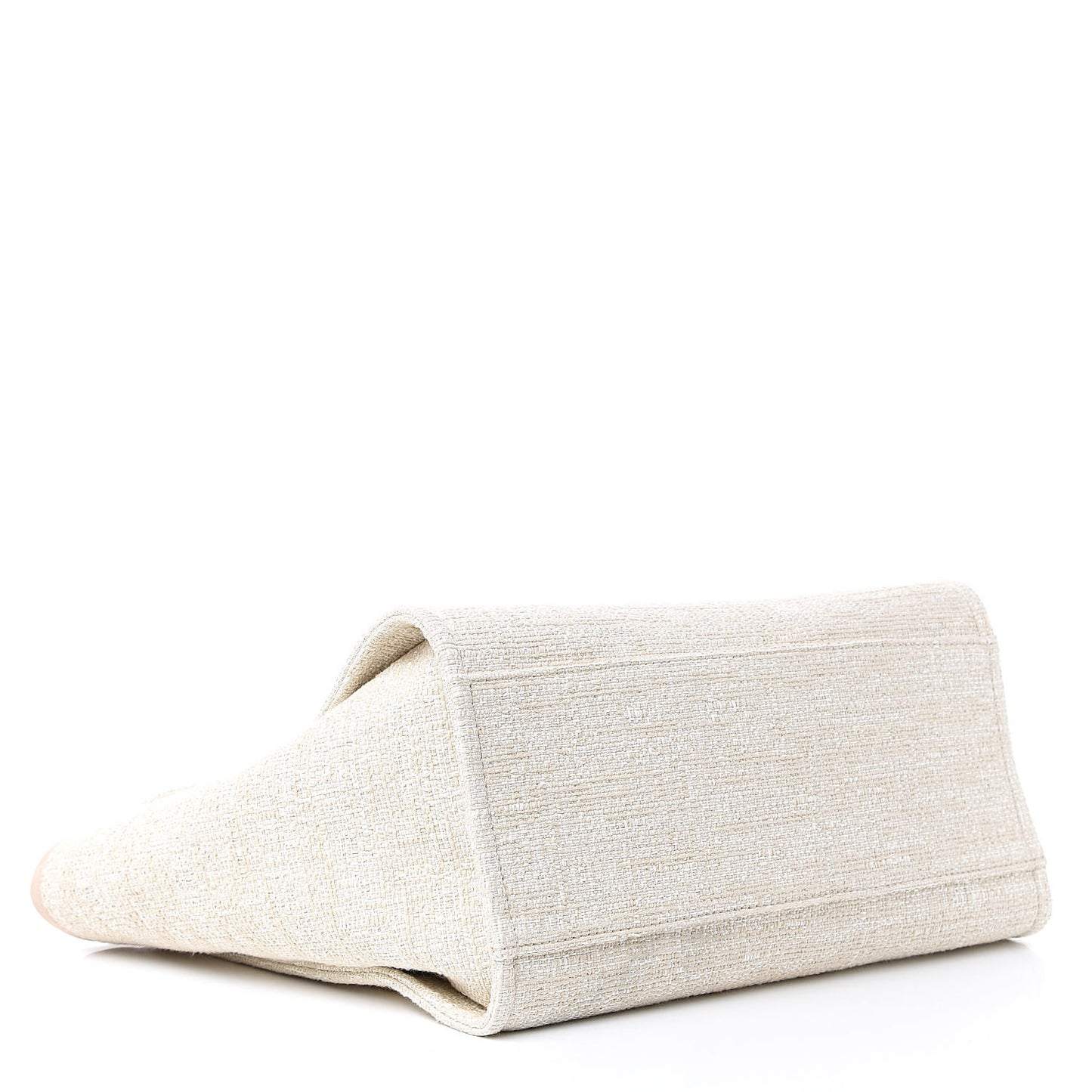 Canvas Large Deauville Tote Light Beige