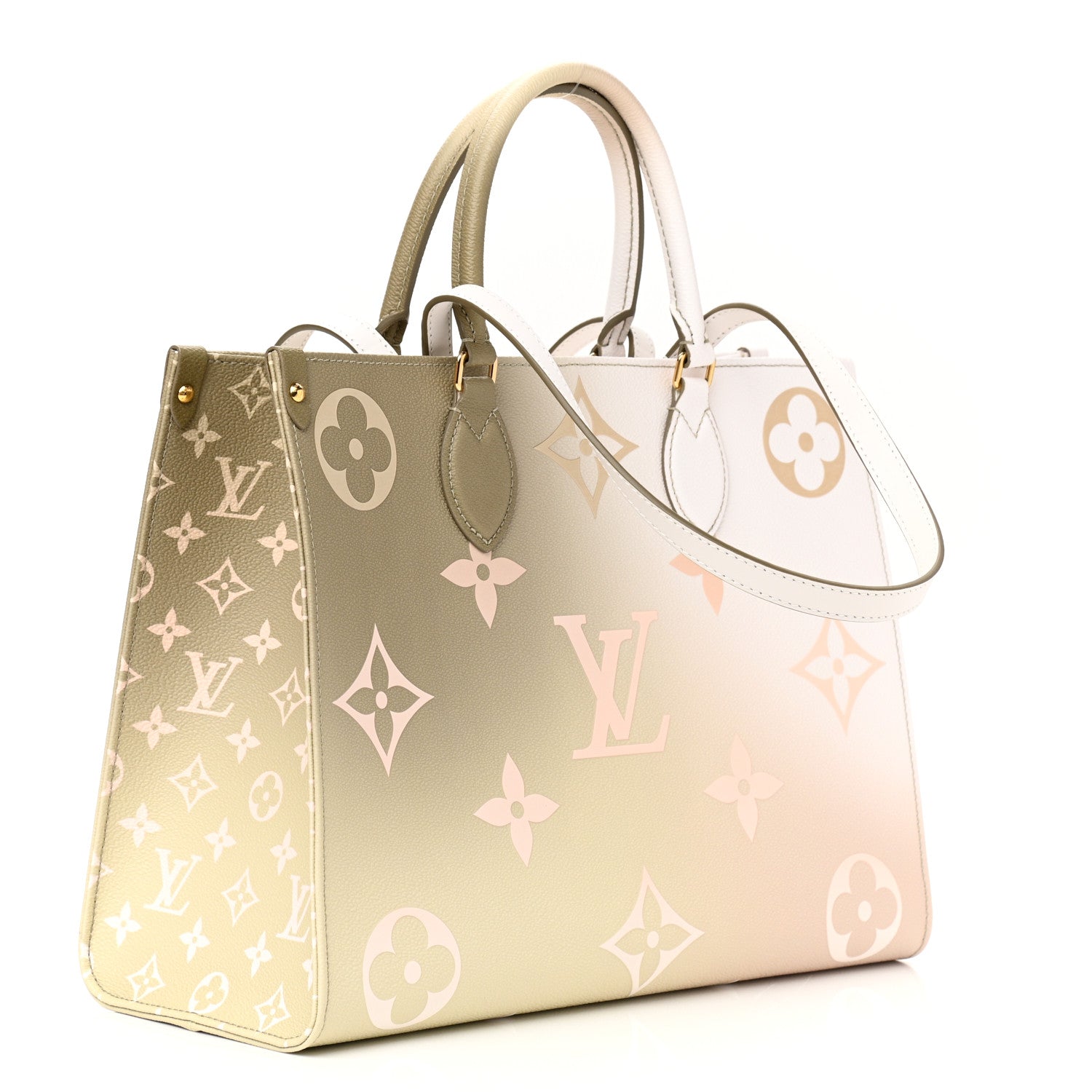 Louis Vuitton Monogram Giant Spring In The City OnTheGo MM Sunset Kaki 3 of 11