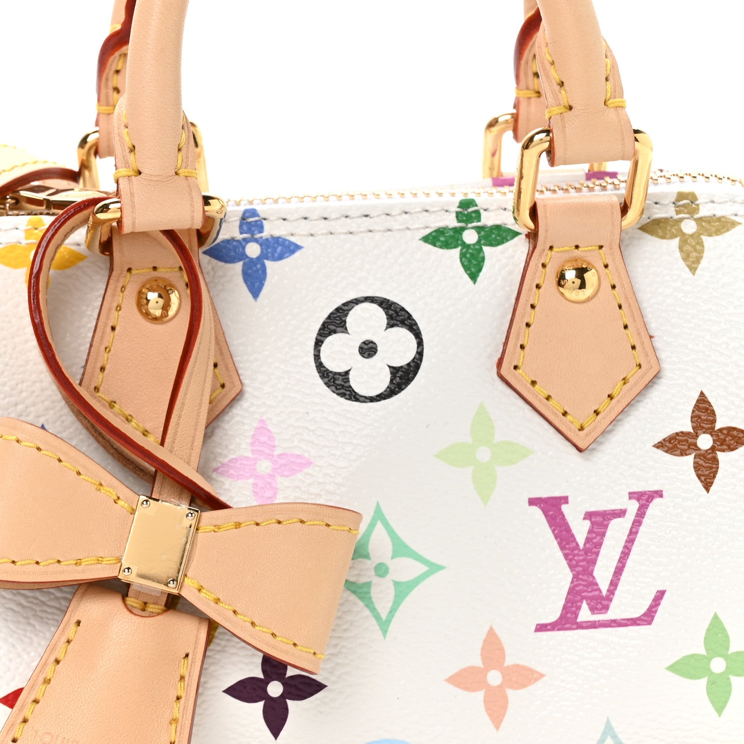 Louis Vuitton LV X TM Monogram Multicolor Nano Speedy White 7 of 10
