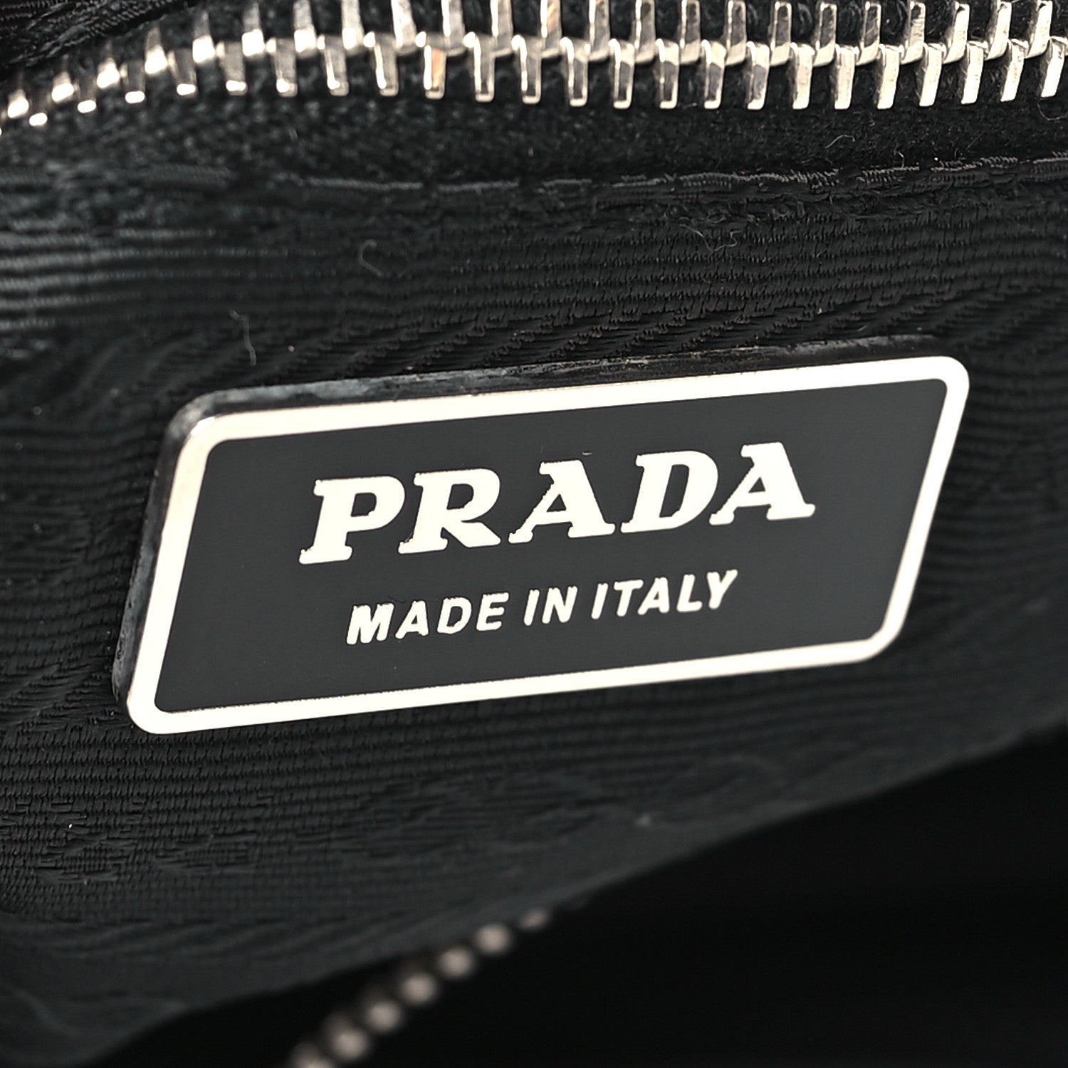 Prada Tessuto Light Nylon Soft Calf Shoulder Bag Black 6 of 9