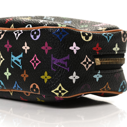 Louis Vuitton Monogram Multicolor Trousse Wapity Black 8 of 10