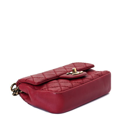 Chanel Calfskin Quilted Mini Urban Day Flap Red 4 of 9