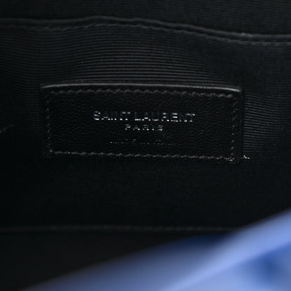 Saint Laurent Grained Calfskin Nano Sac De Jour Royal Blue 6 of 10