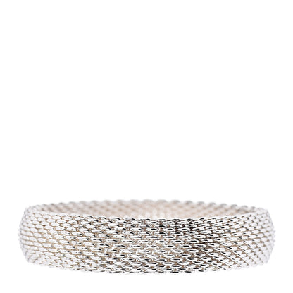 Tiffany Sterling Silver Somerset Mesh Bracelet 1 of 5
