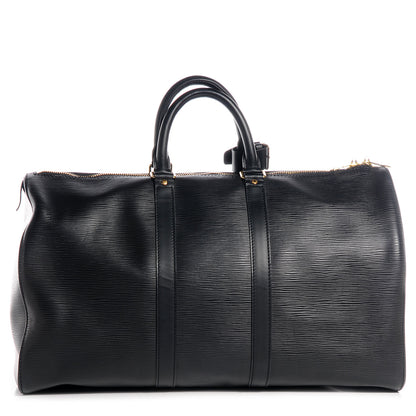 Louis Vuitton Epi Keepall 45 Black 1 of 7