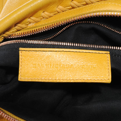 Balenciaga Agneau Giant 21 Rose Gold Hardware Day Hobo Moutarde 9 of 10