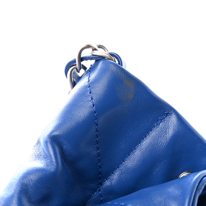 Chanel Shiny Calfskin Quilted Chanel 22 Blue 13 of 13