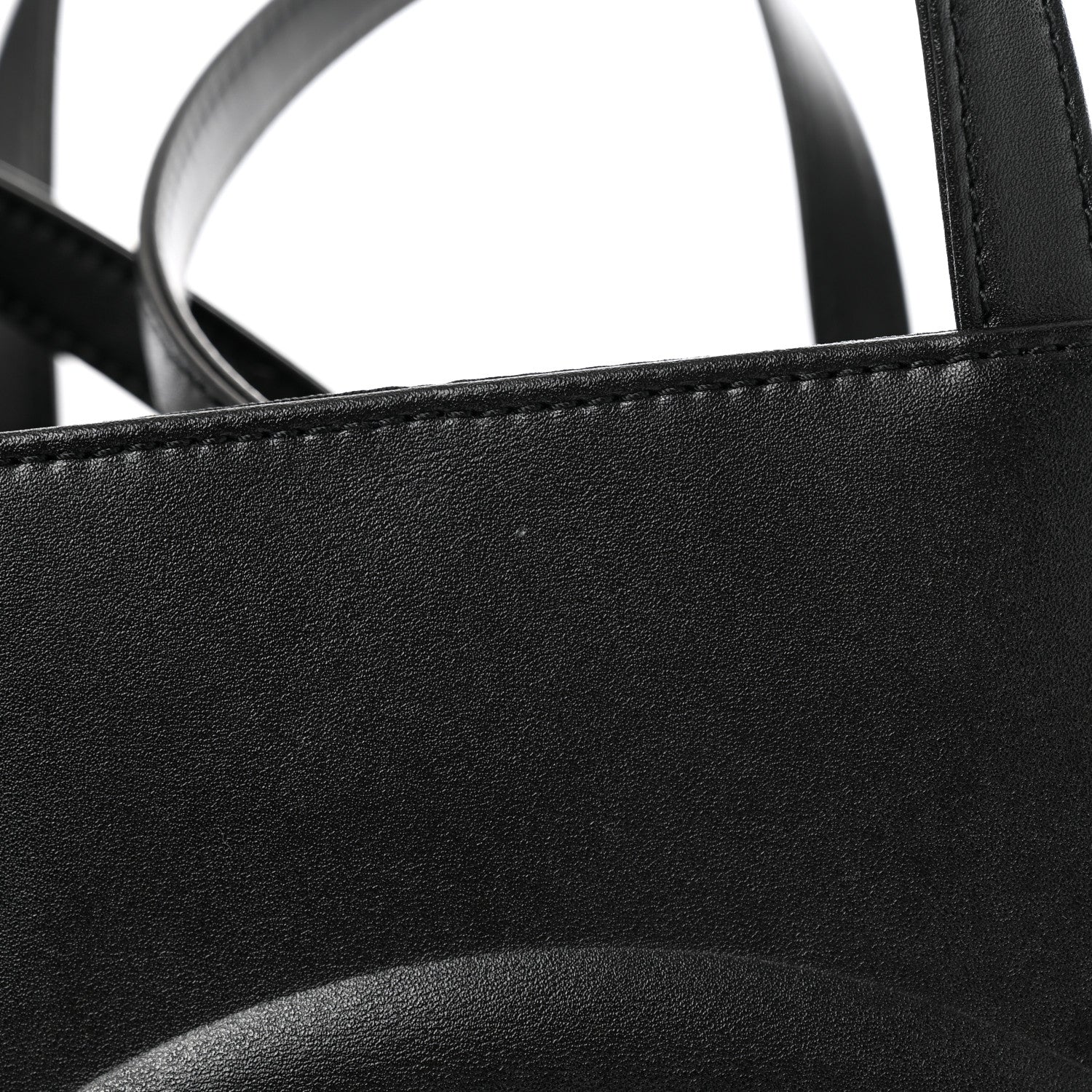 Telfar Vegan Leather Large Shopping Bag Black 13 of 13