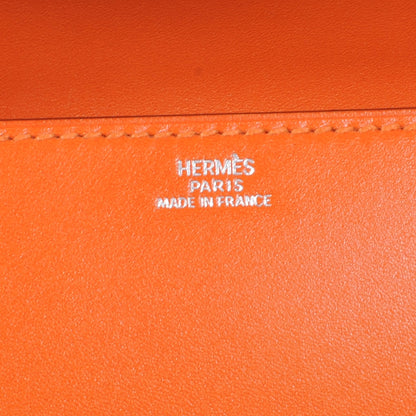 Hermes Box Medor 23 Clutch Orange 5 of 8