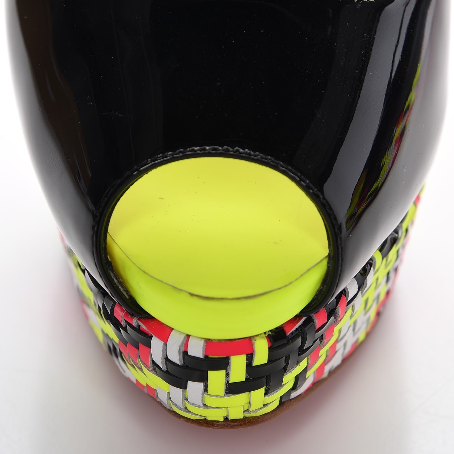 Christian Louboutin Patent Kid Fluo Mat Confusalta 150 Sandals 38 Version Multi 8 of 16