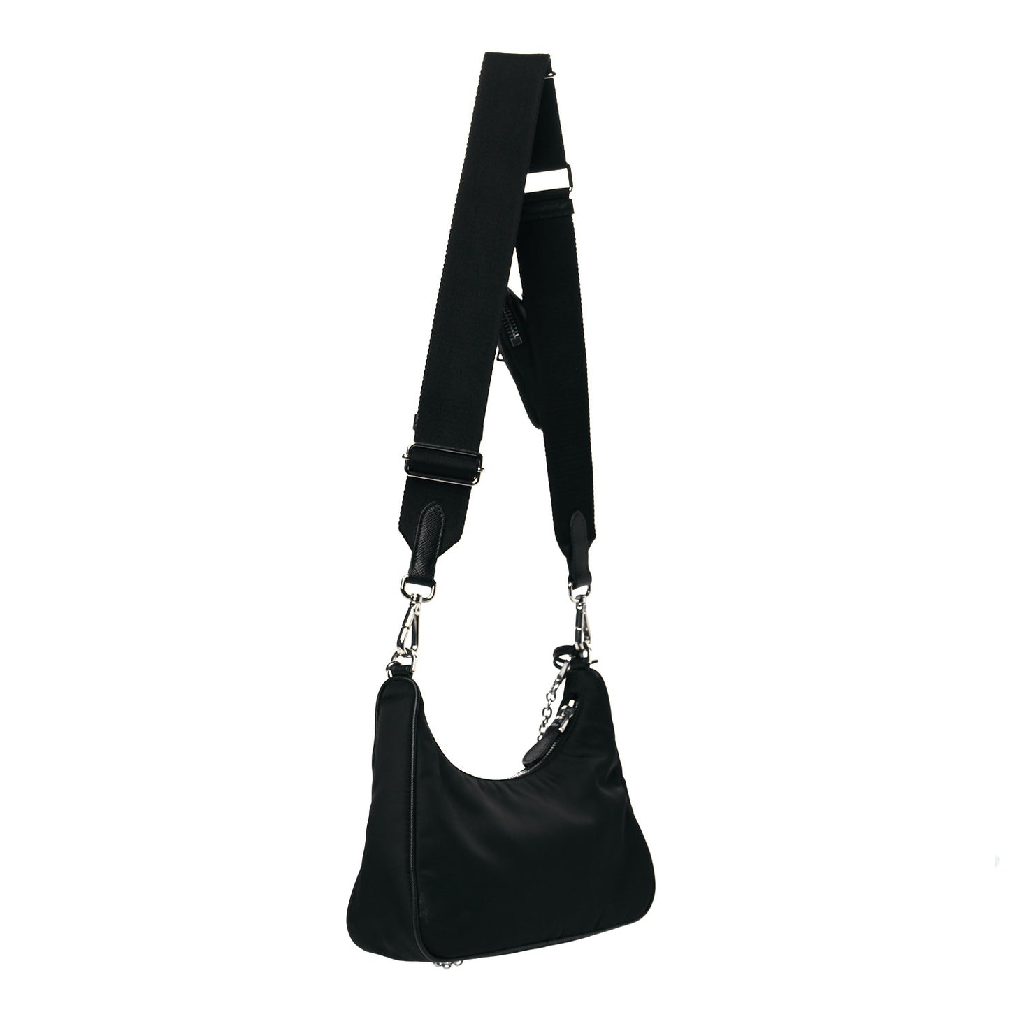 Nylon Re-Edition 2005 Shoulder Bag Black