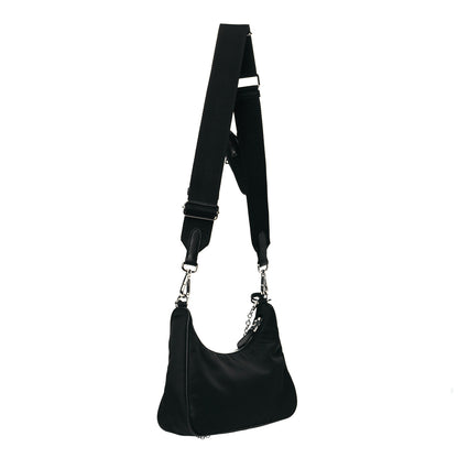 Prada Nylon Re-Edition 2005 Shoulder Bag Black 3 of 12