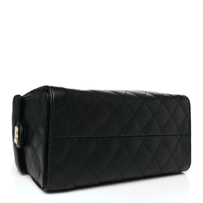 Chanel Caviar Quilted Small Chanel 25 Handbag Black 4 of 11