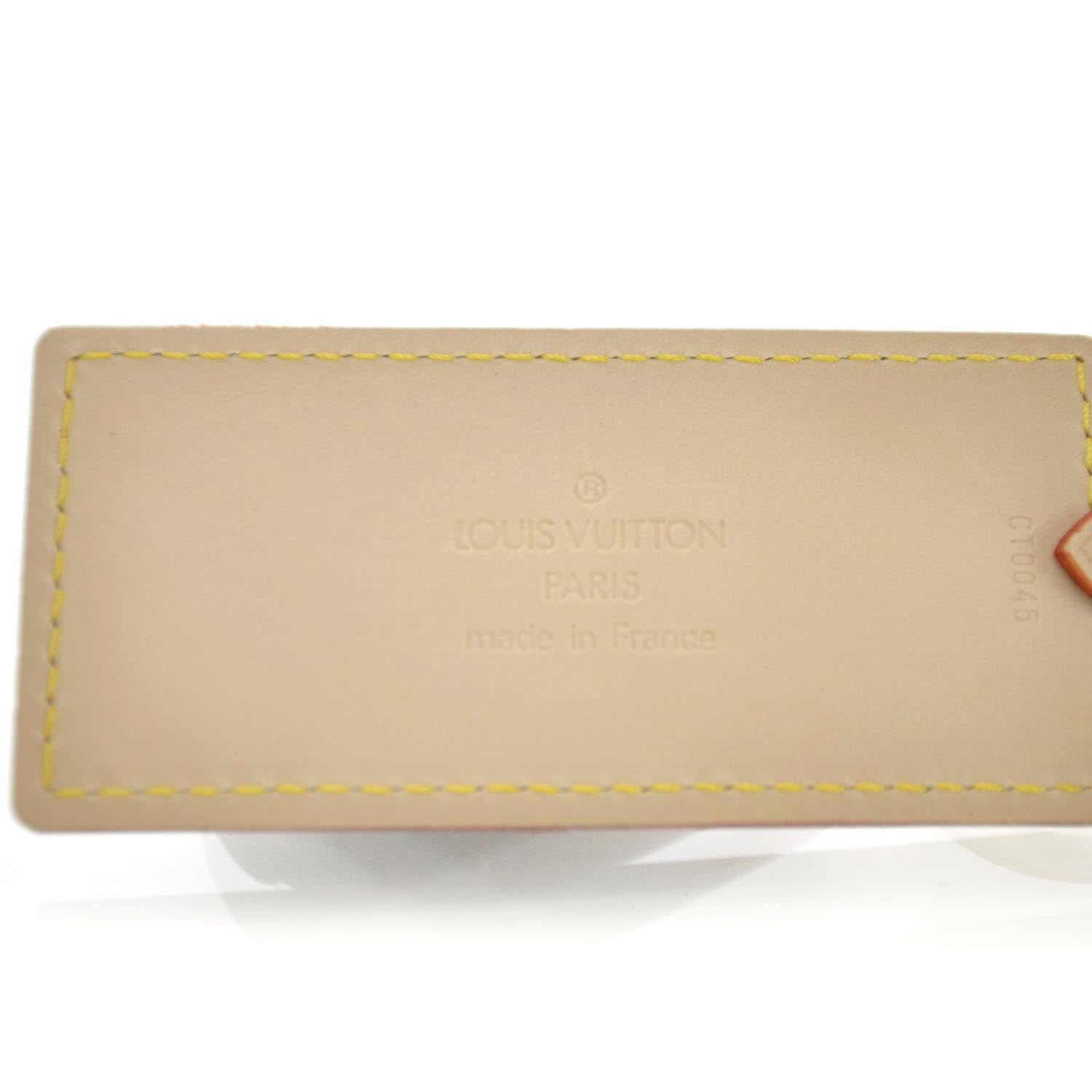 Louis Vuitton Vachetta Porte Clefs Fortune Key Chain 5 of 6