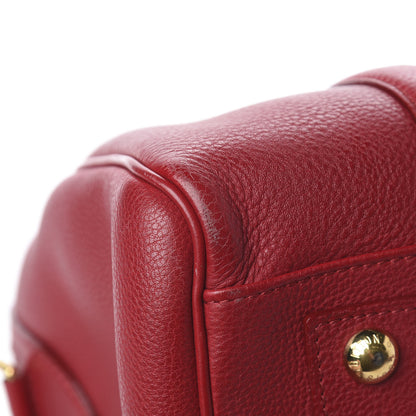 Louis Vuitton Veau Cachemire SC Bag PM Cherry 10 of 13