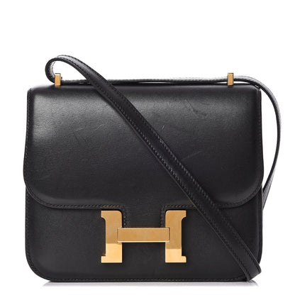 Hermes Tadelakt Constance 18 Black 1 of 20