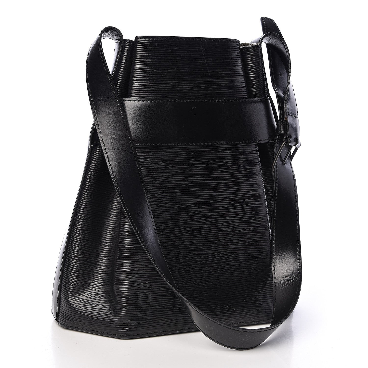 Louis Vuitton Epi Sac D'Epaule Black 3 of 13