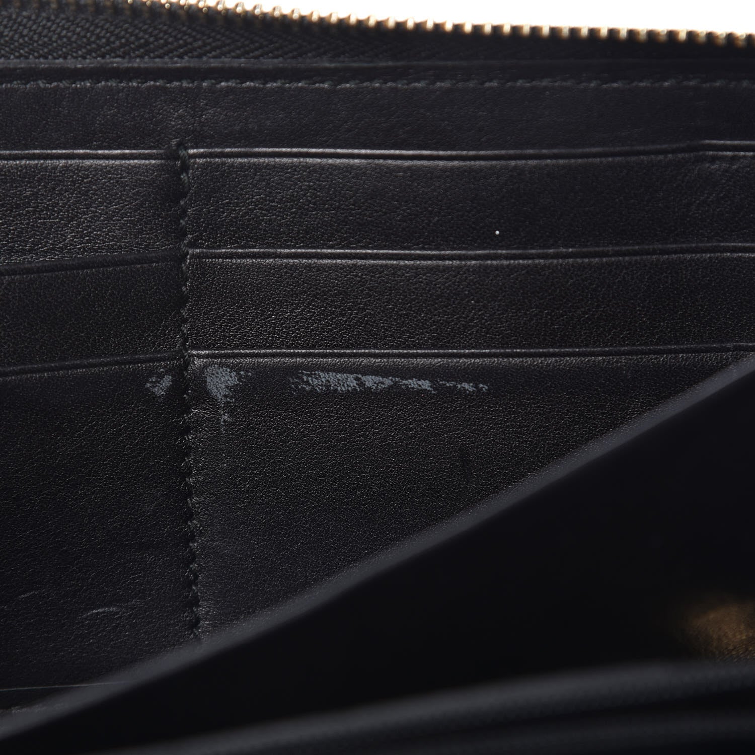 Gucci Guccissima Sukey Zip Around Wallet Black 13 of 13