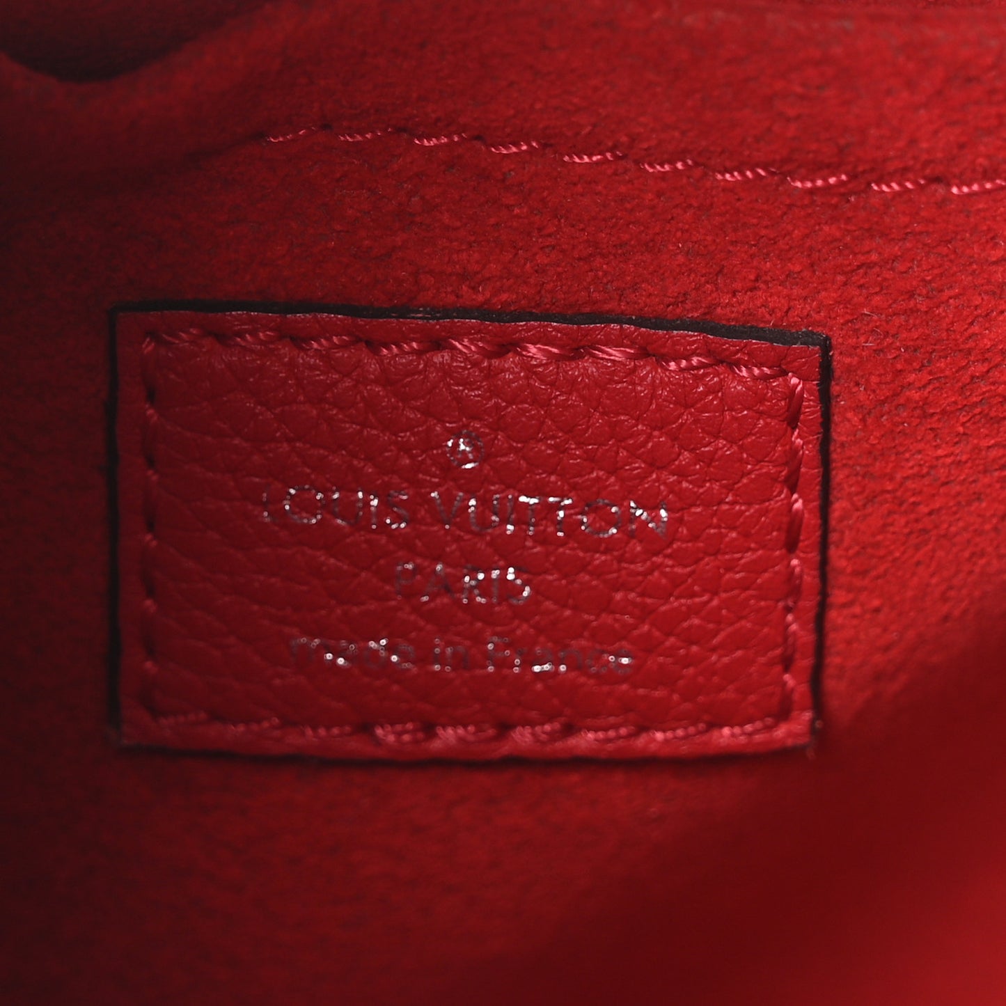 Soft Calfskin My Lockme Chain Bag BB Poppy