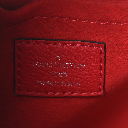 Louis Vuitton Soft Calfskin My Lockme Chain Bag BB Poppy 6 of 9
