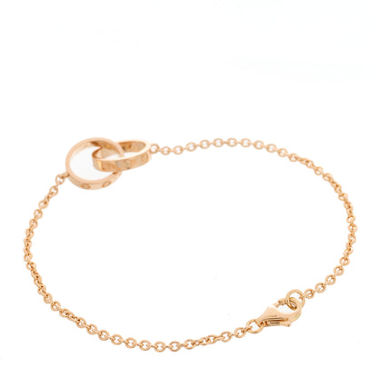 Cartier 18K Pink Gold Interlocking LOVE Bracelet 2 of 5