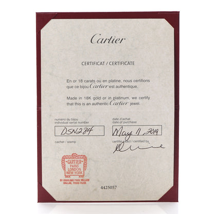 Cartier 18K Yellow Gold Diamond Small LOVE Paved Bracelet 15 7 of 7